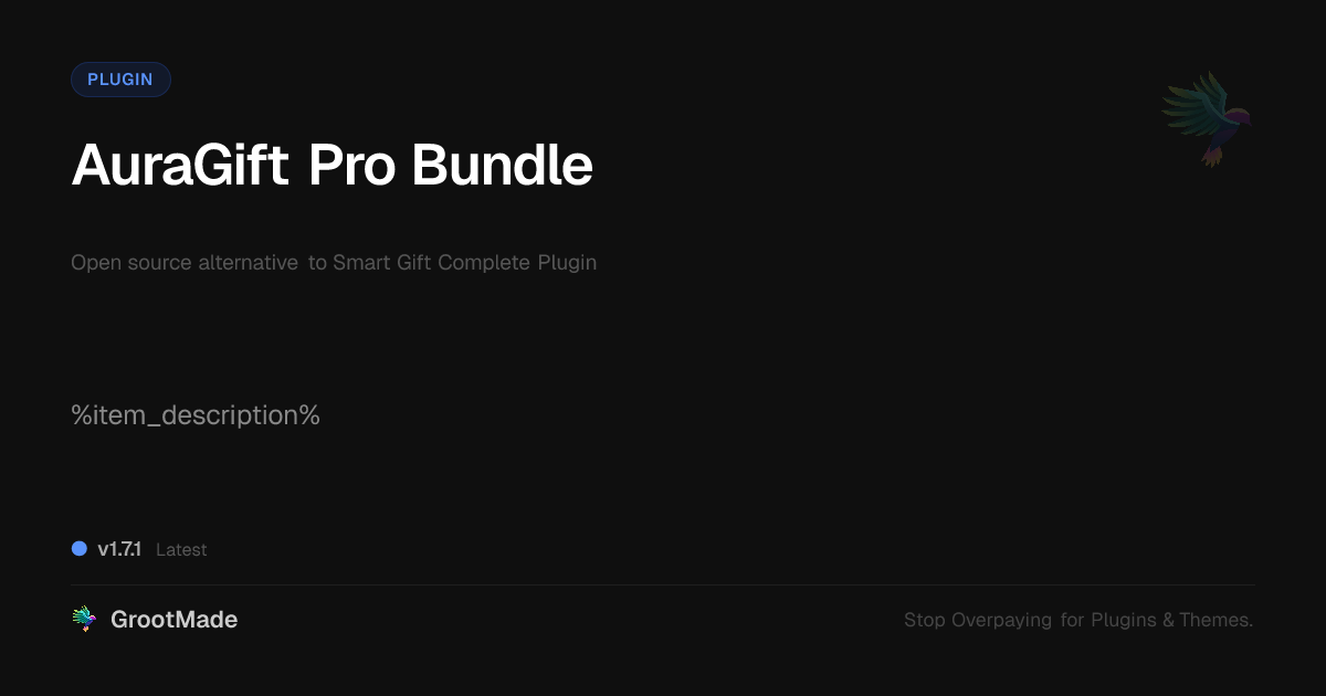 Preview of AuraGift Pro Bundle