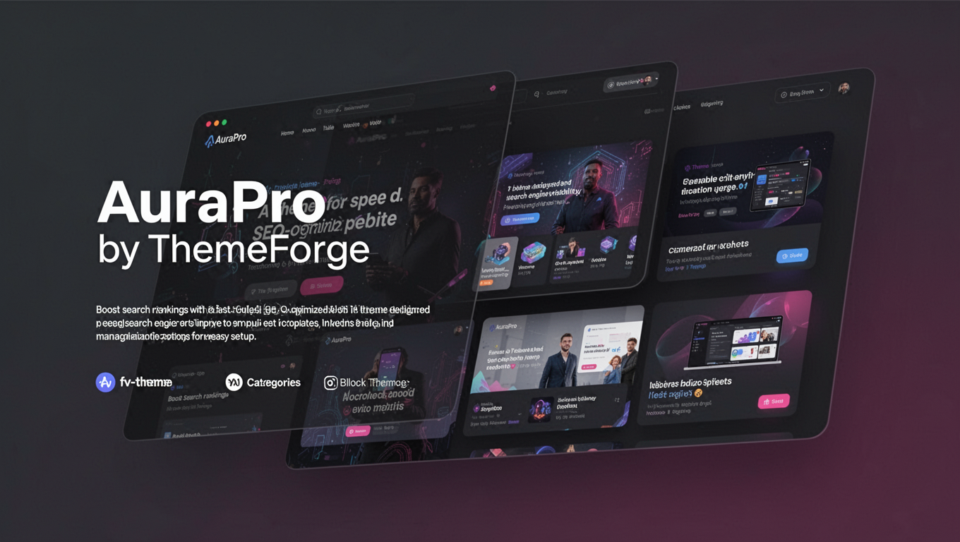 Preview of AuraPro by ThemeForge