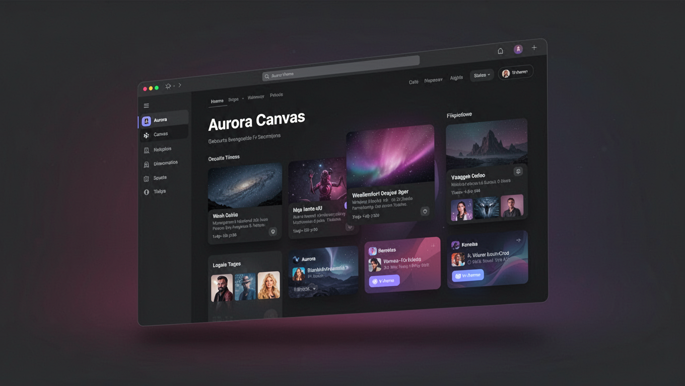 Preview of Aurora Canvas