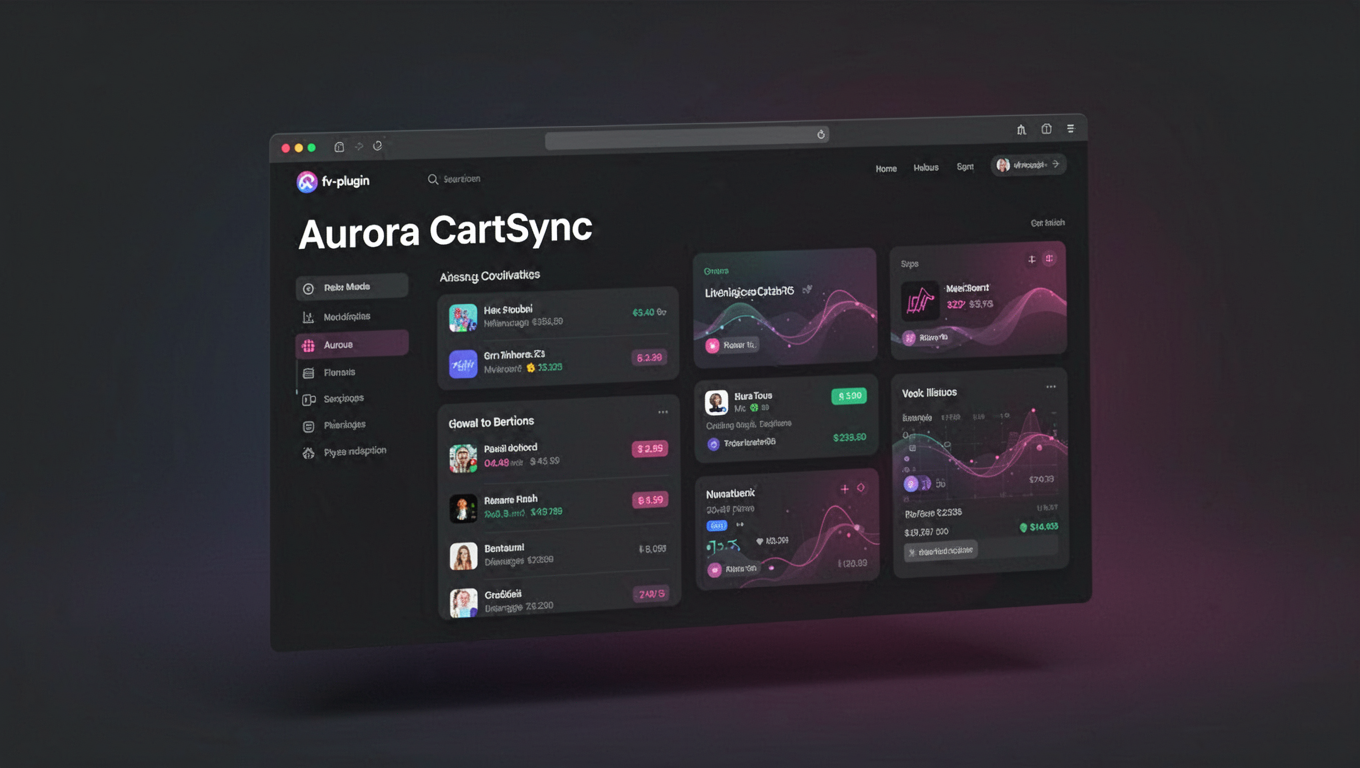 Preview of Aurora CartSync