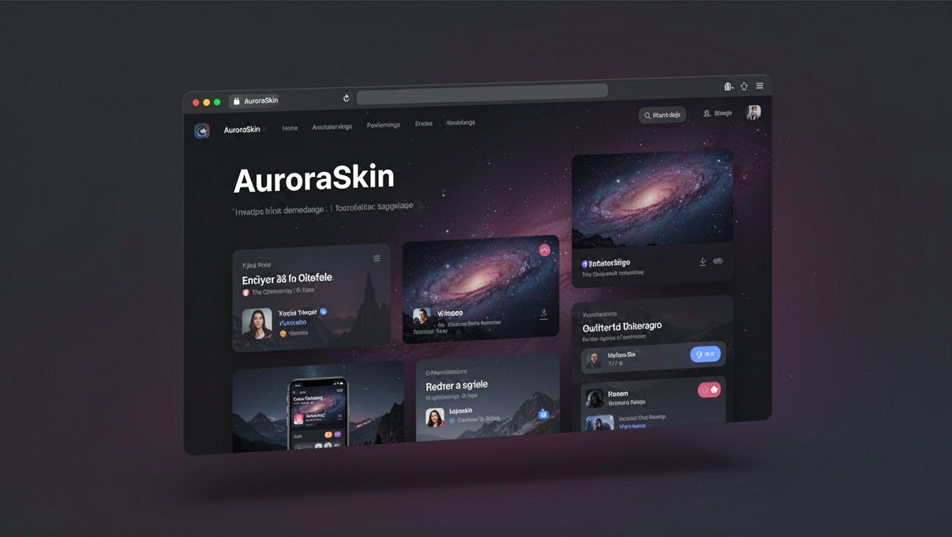 Preview of AuroraSkin