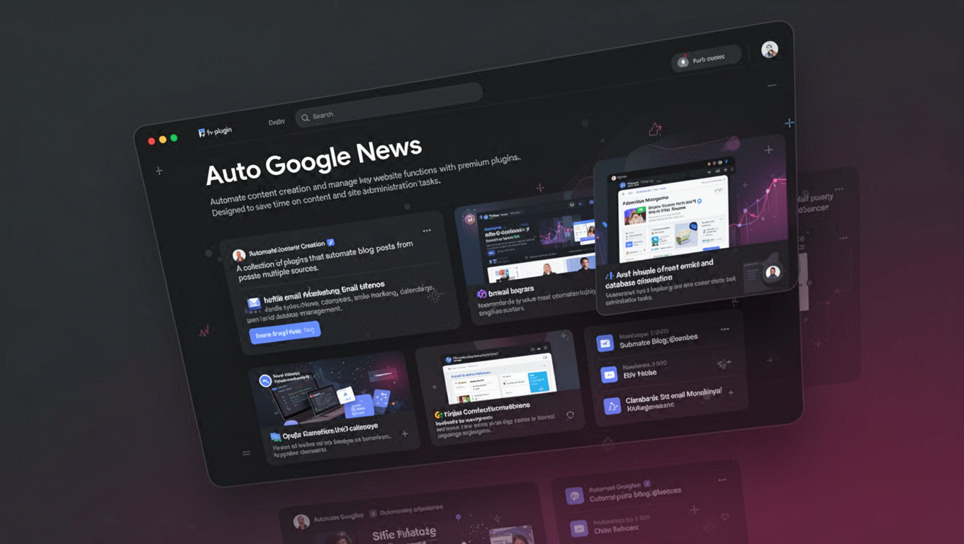 Preview of Auto Google News