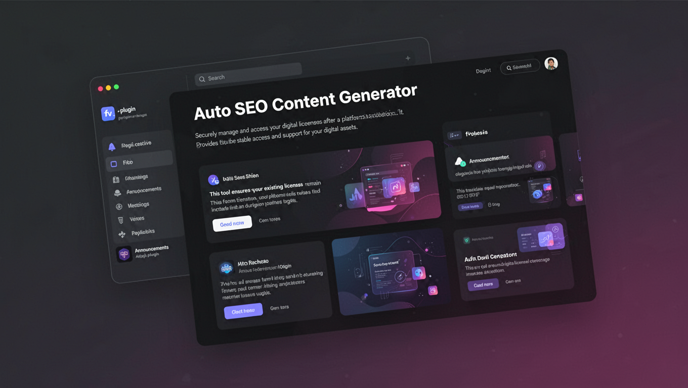 Preview of Auto SEO Content Generator