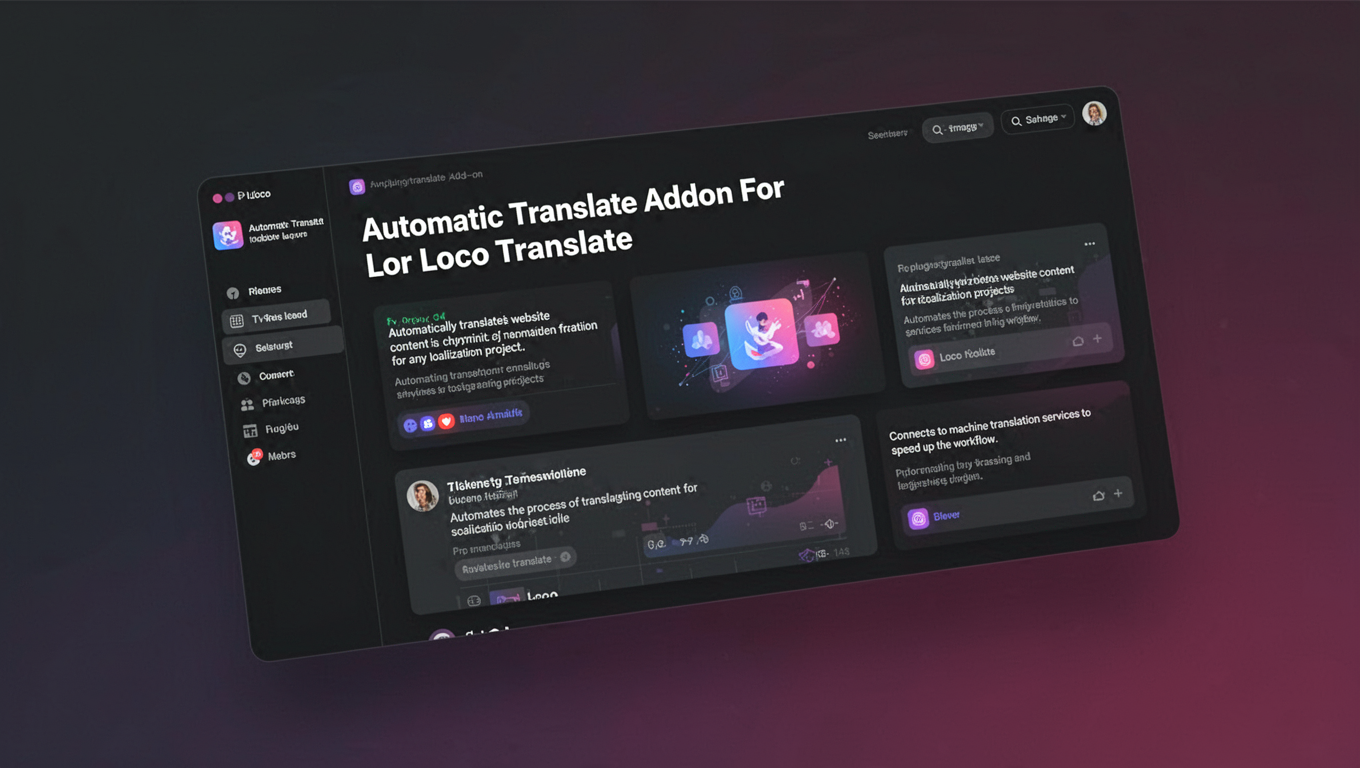 Preview of Automatic Translate Addon For Loco Translate