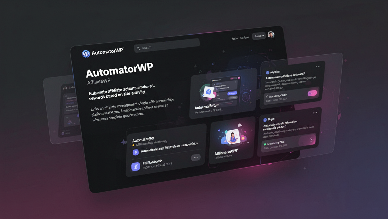 Preview of AutomatorWP - AffiliateWP