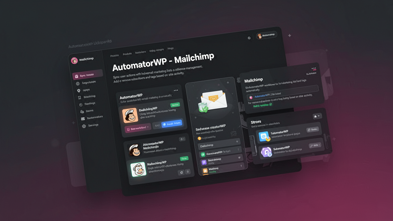 Preview of AutomatorWP - Mailchimp