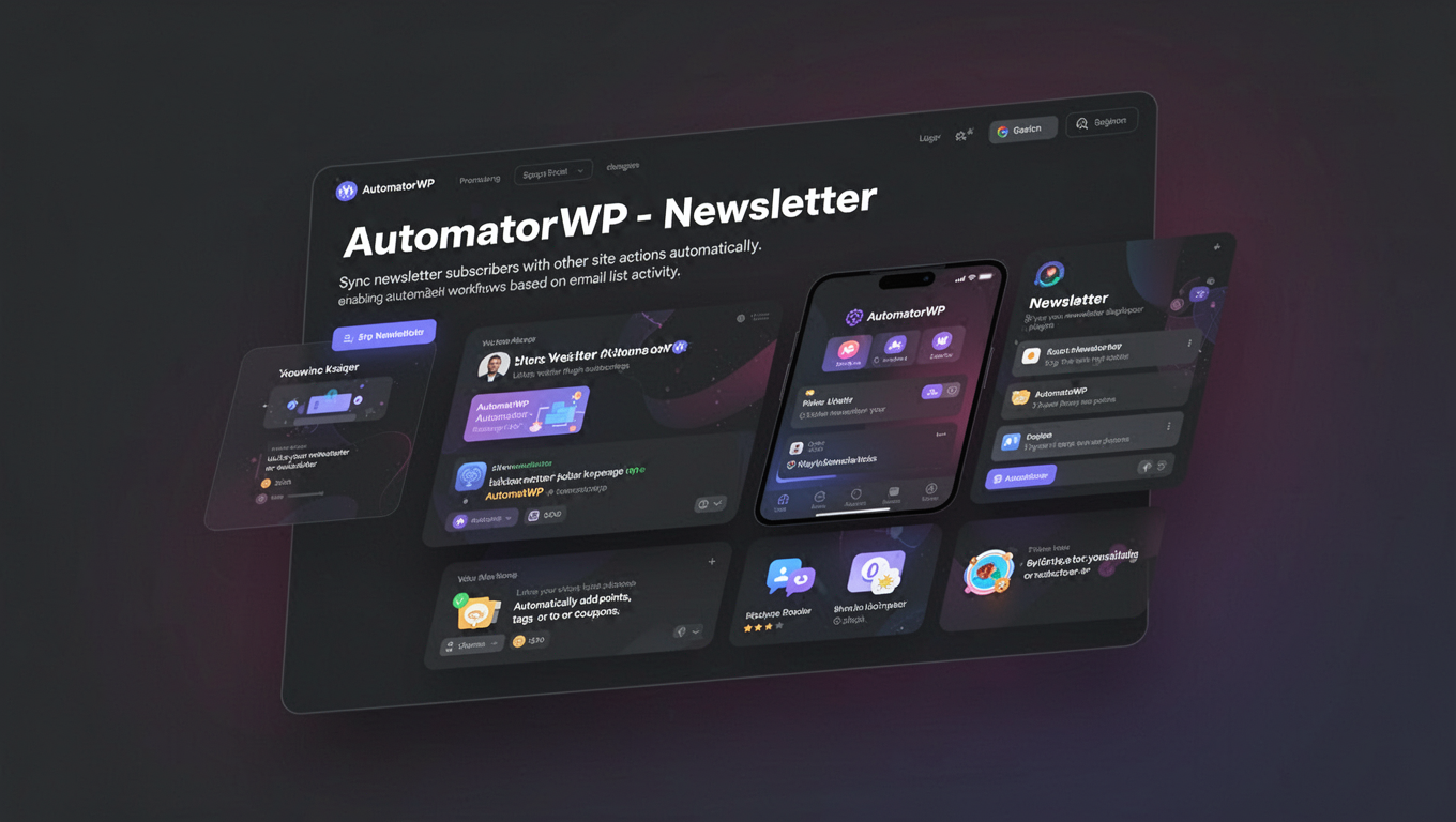 Preview of AutomatorWP - Newsletter