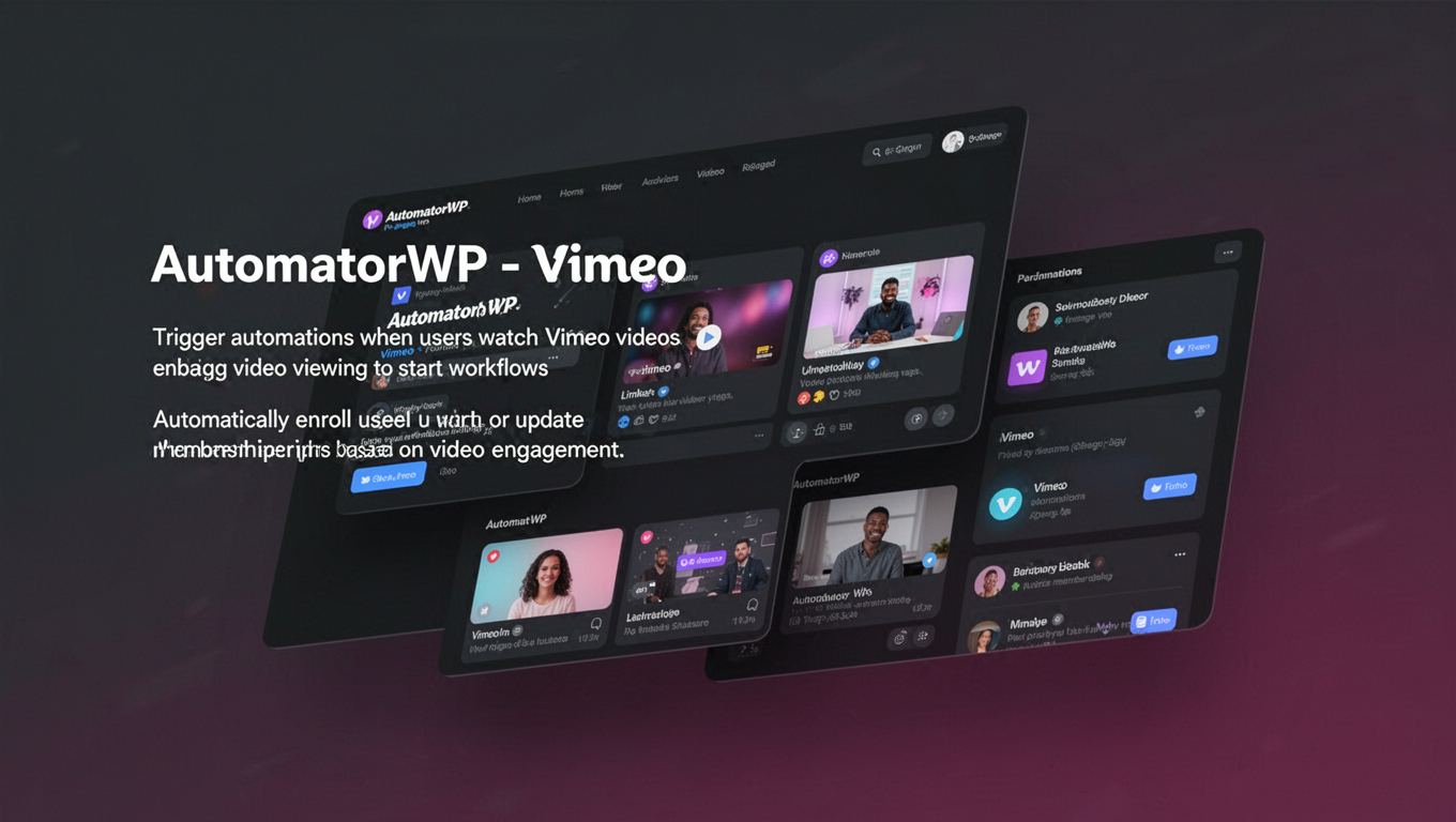 Preview of AutomatorWP - Vimeo