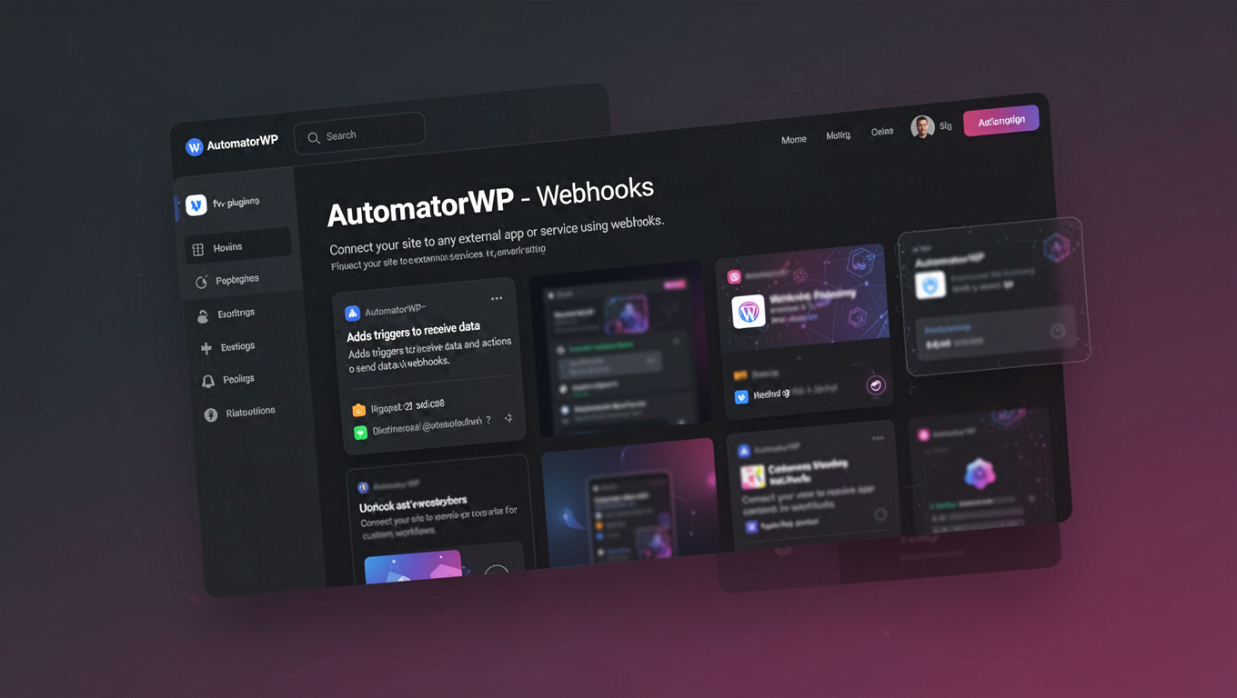 Preview of AutomatorWP - Webhooks