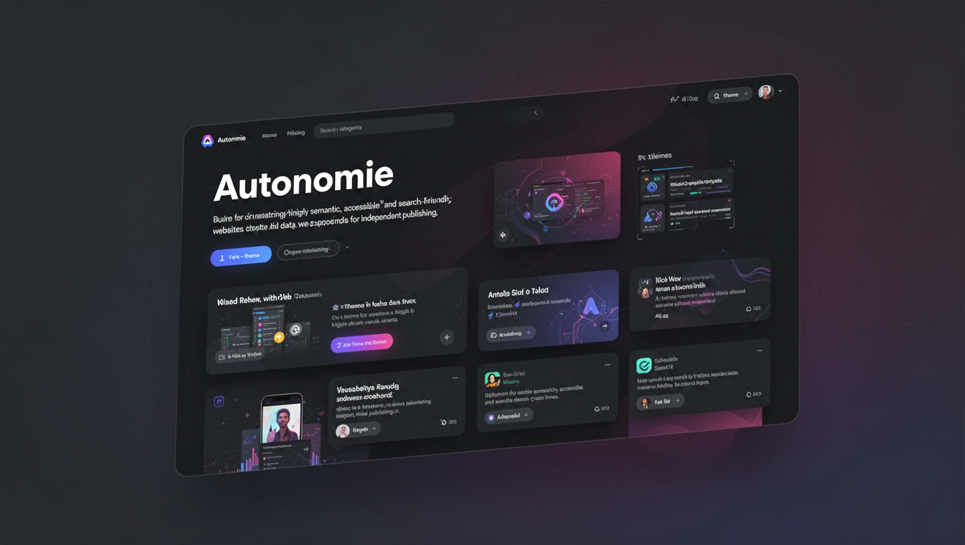 Preview of Autonomie