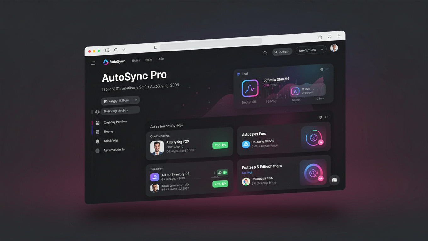 Preview of AutoSync Pro