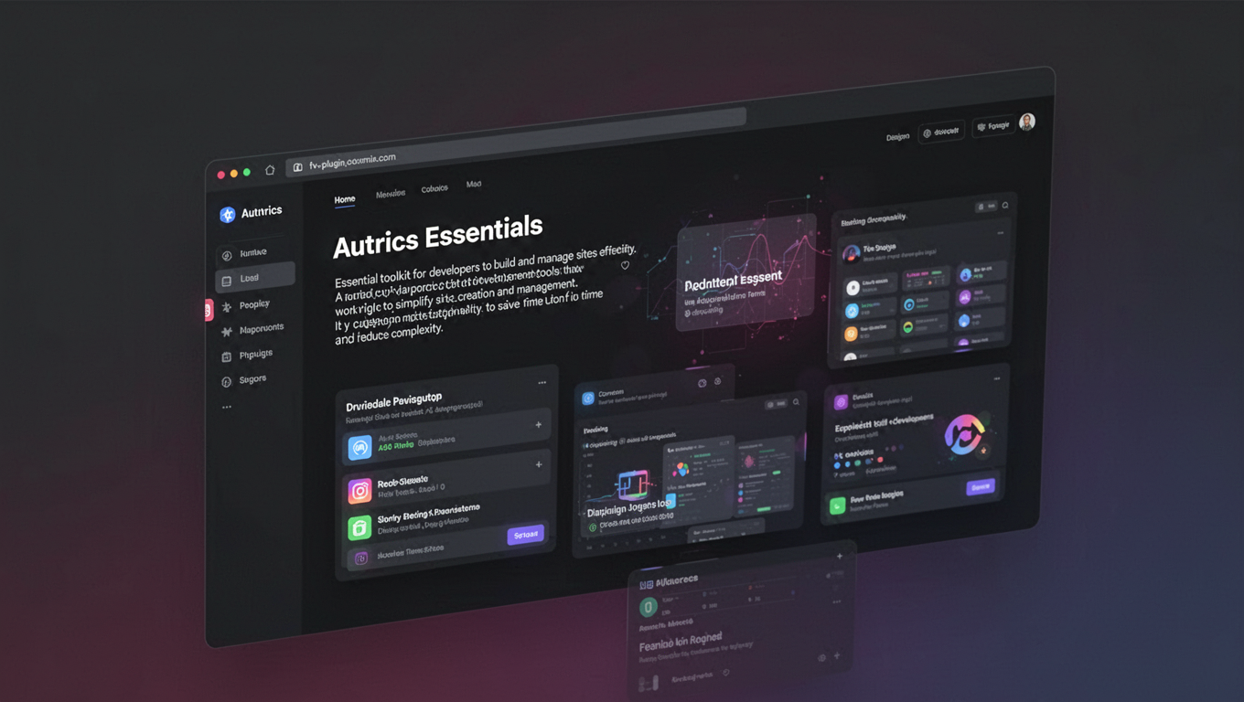 Preview of Autrics Essentials