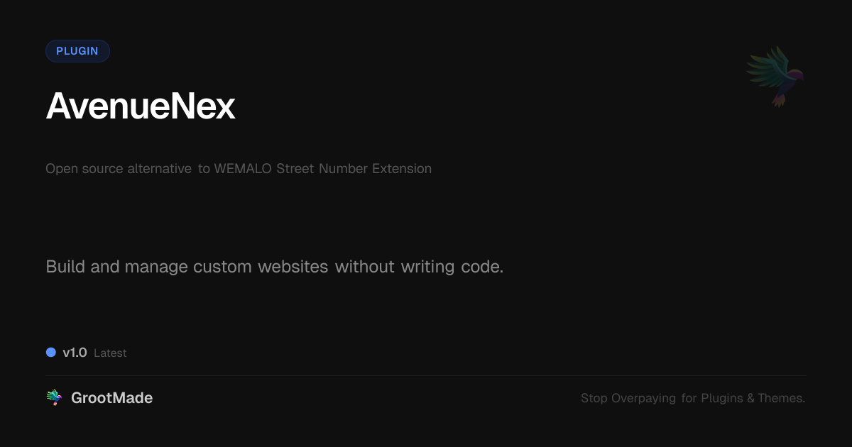 Preview of AvenueNex