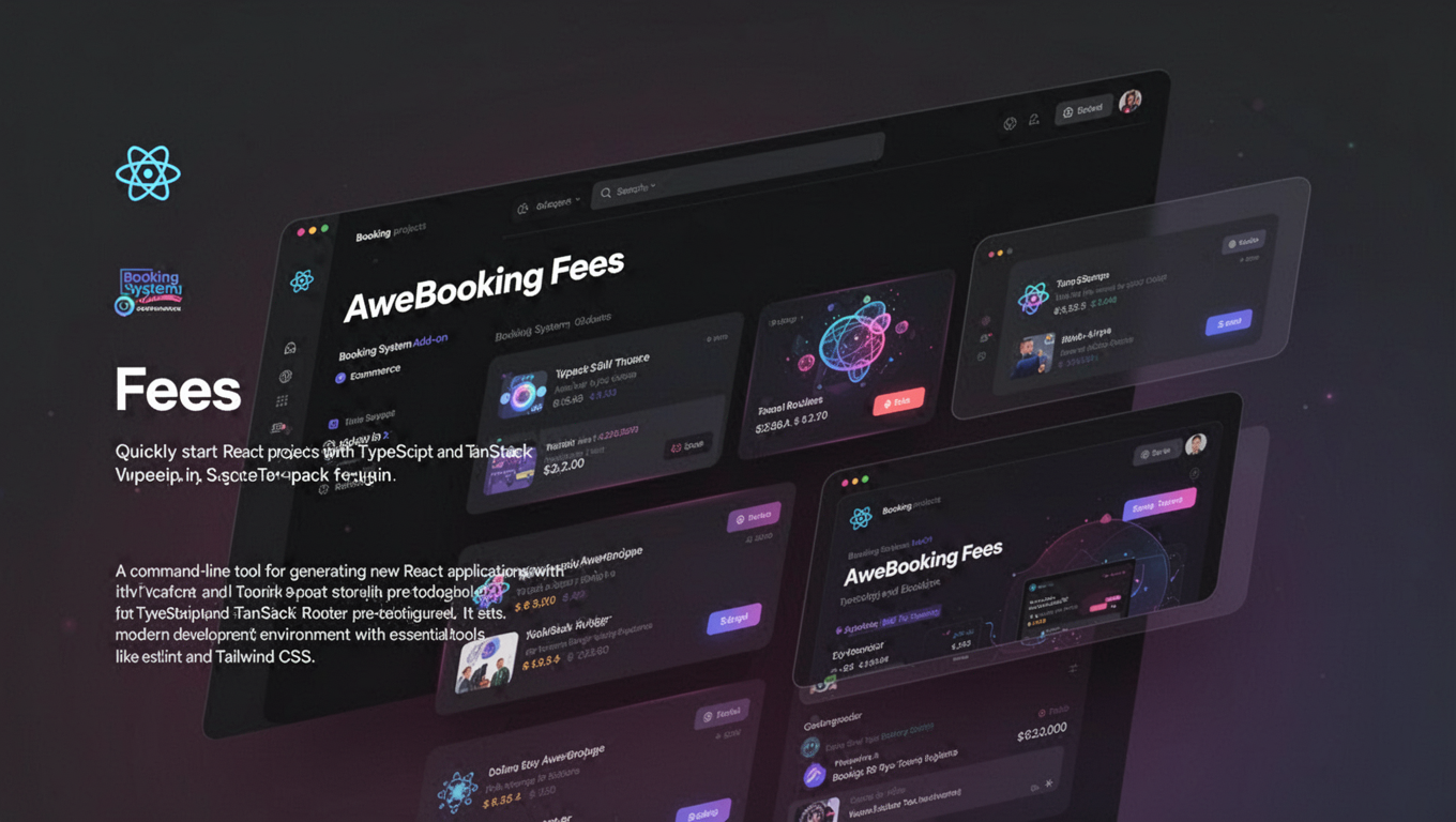 Preview of AweBooking Fees