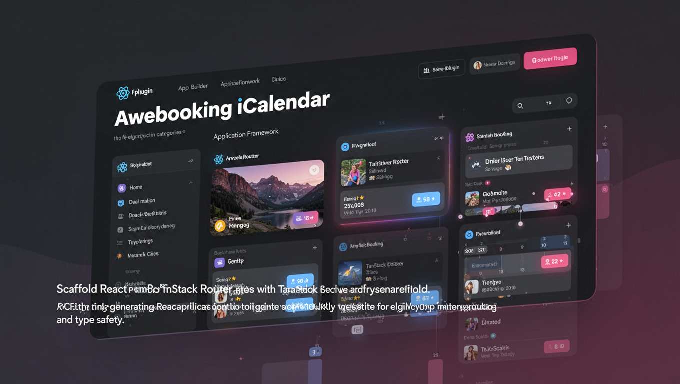 Preview of Awebooking iCalendar