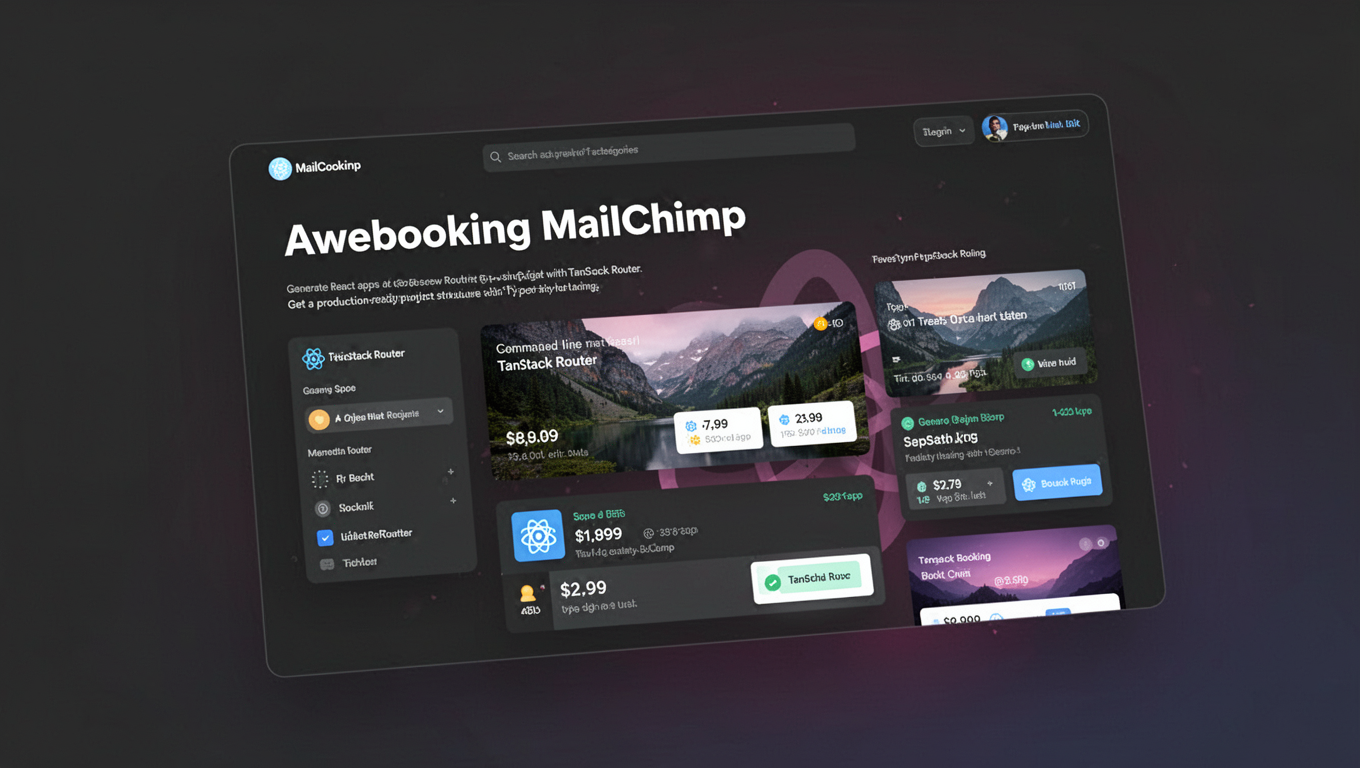 Preview of Awebooking MailChimp