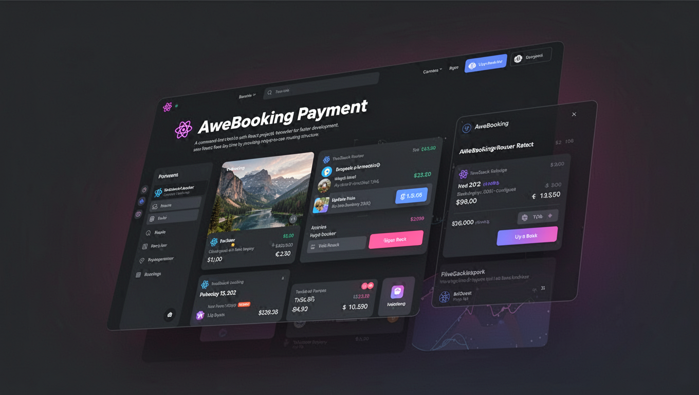 Preview of AweBooking Payment