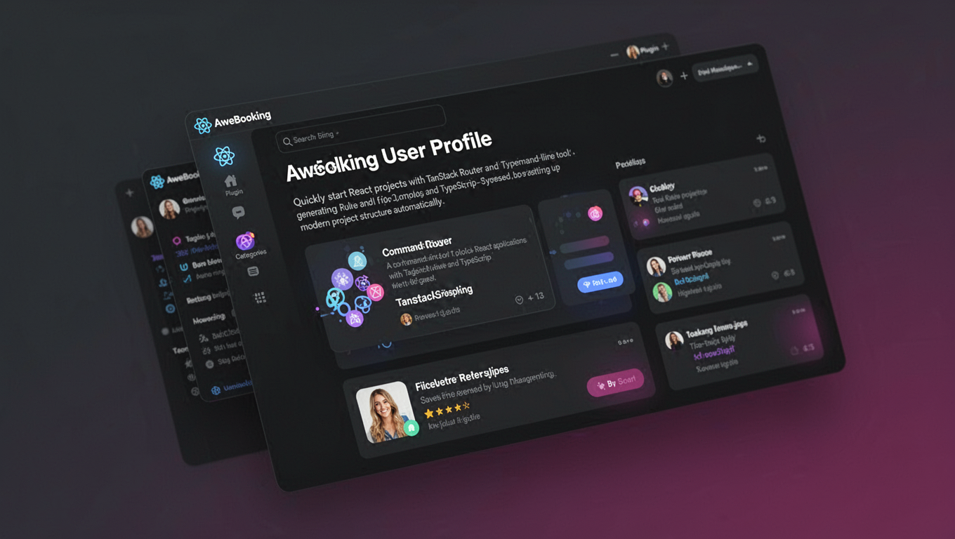 Preview of AweBooking User Profile
