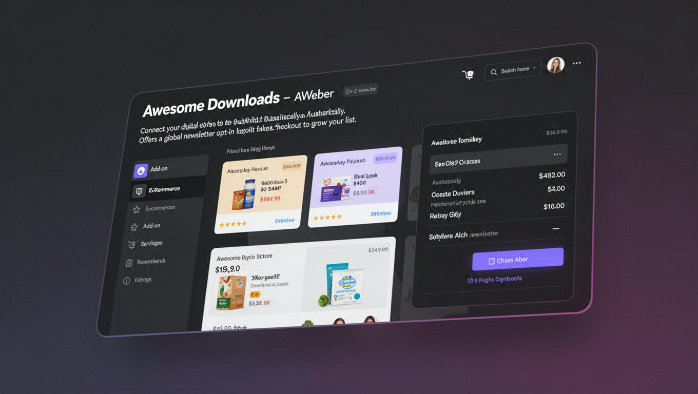 Preview of Awesome Downloads - AWeber