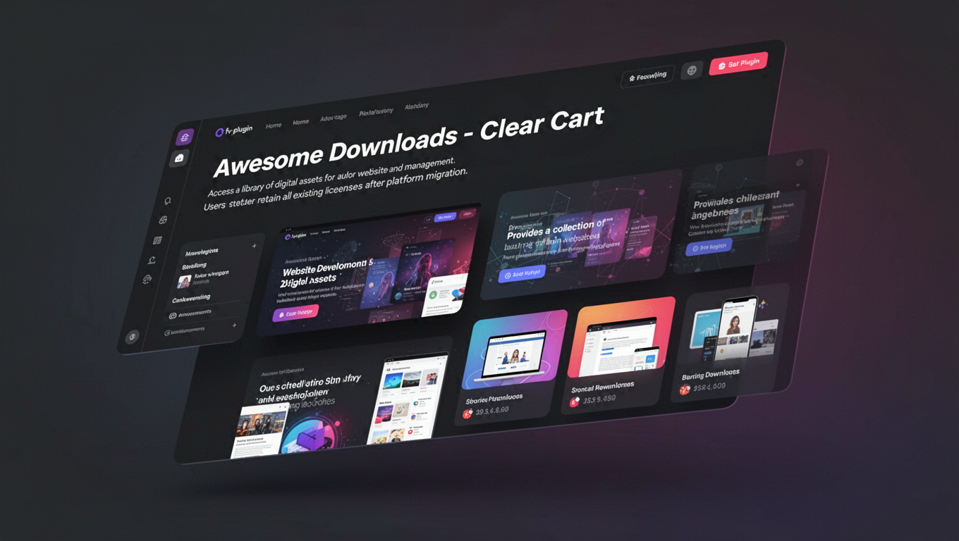 Preview of Awesome Downloads - Clear Cart