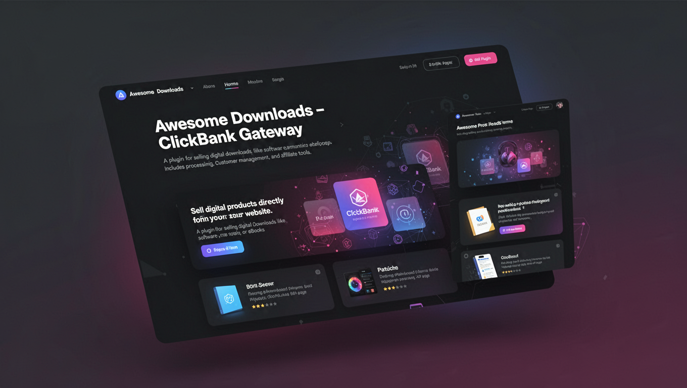 Preview of Awesome Downloads - ClickBank Gateway