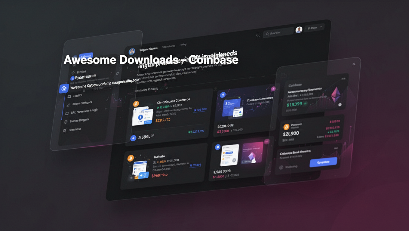 Preview of Awesome Downloads - Coinbase