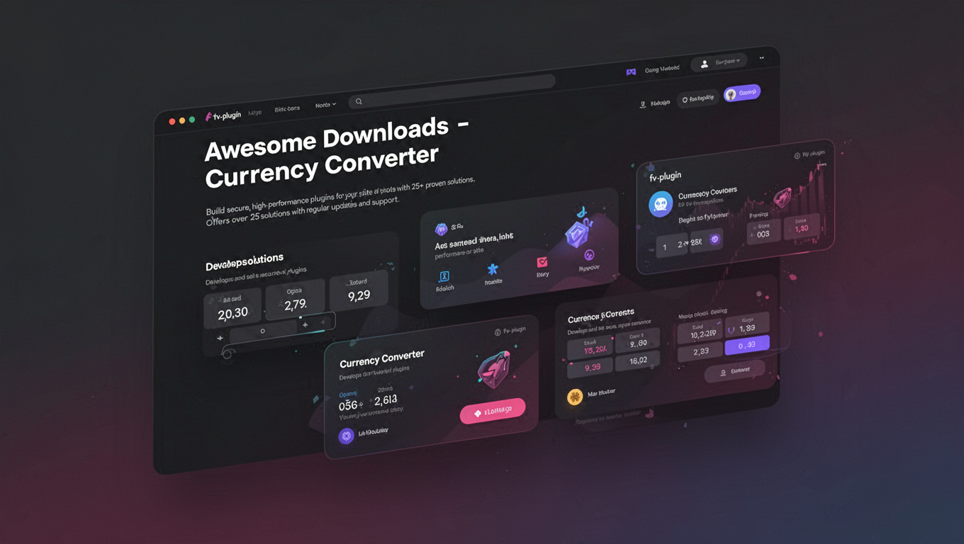 Preview of Awesome Downloads - Currency Converter
