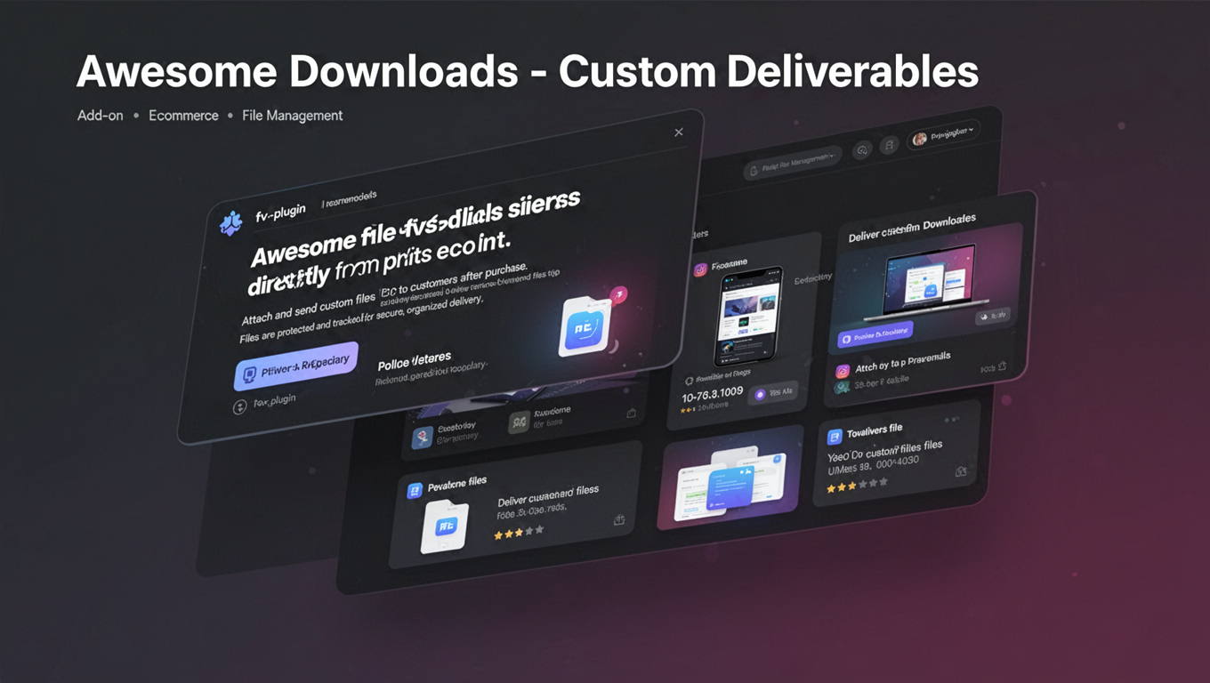 Preview of Awesome Downloads - Custom Deliverables