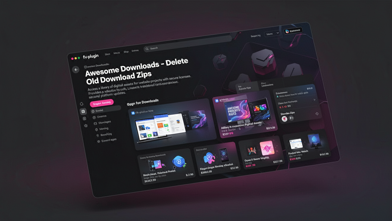 Preview of Awesome Downloads - Delete Old Download Zips