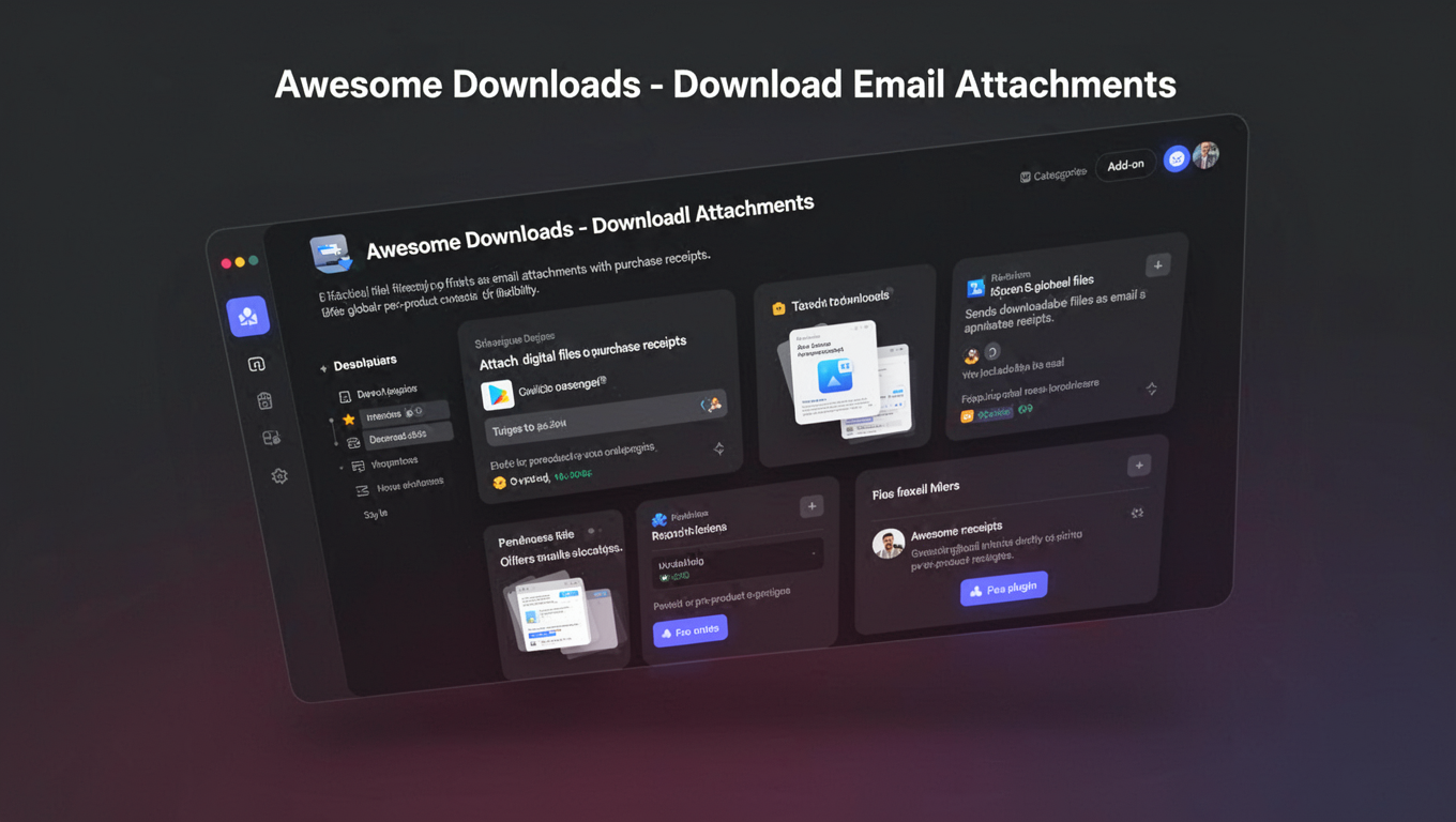 Preview of Awesome Downloads - Download Email Attachments