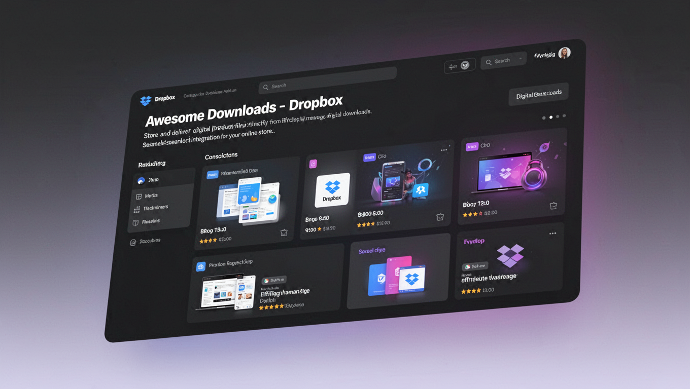 Preview of Awesome Downloads - Dropbox