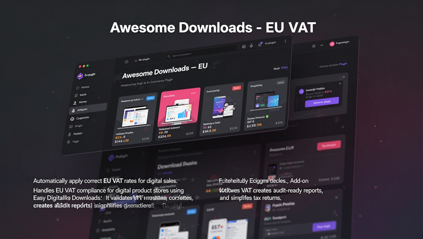 Preview of Awesome Downloads - EU VAT