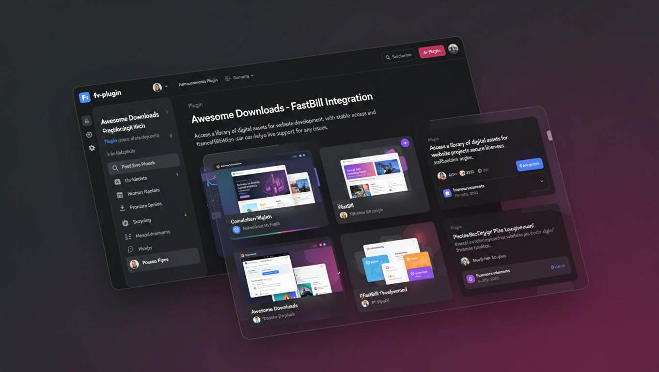 Preview of Awesome Downloads - FastBill Integration