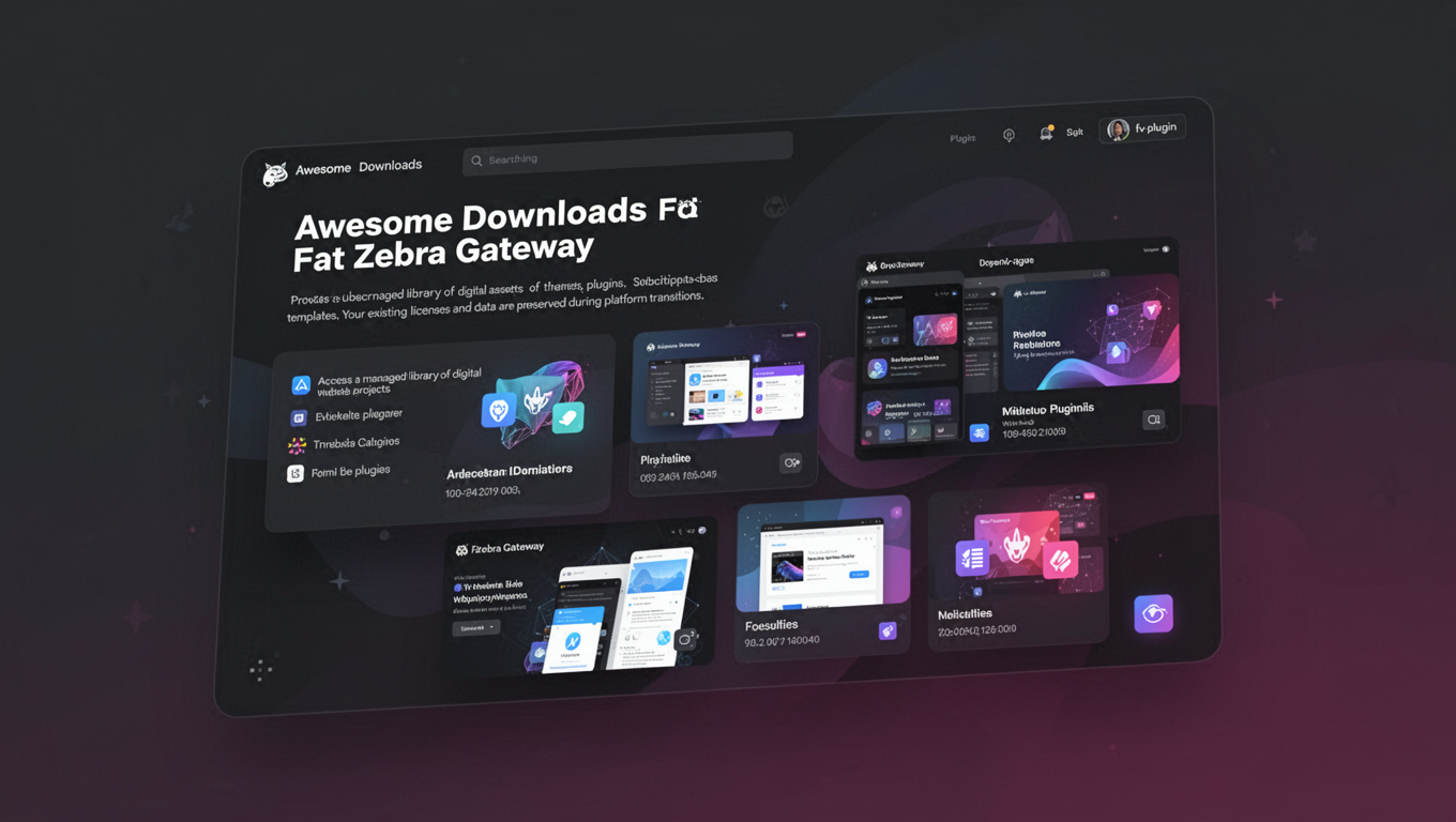 Preview of Awesome Downloads Fat Zebra Gateway
