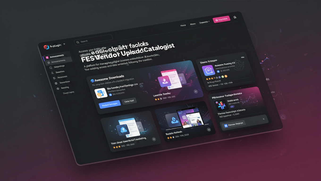 Preview of Awesome Downloads - FES Vendor Upload Catalogist