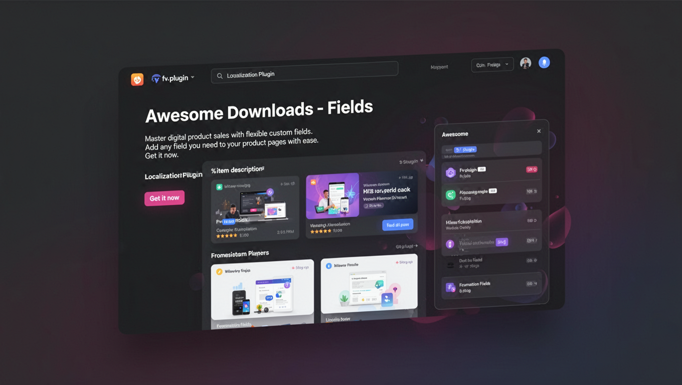 Preview of Awesome Downloads - Fields