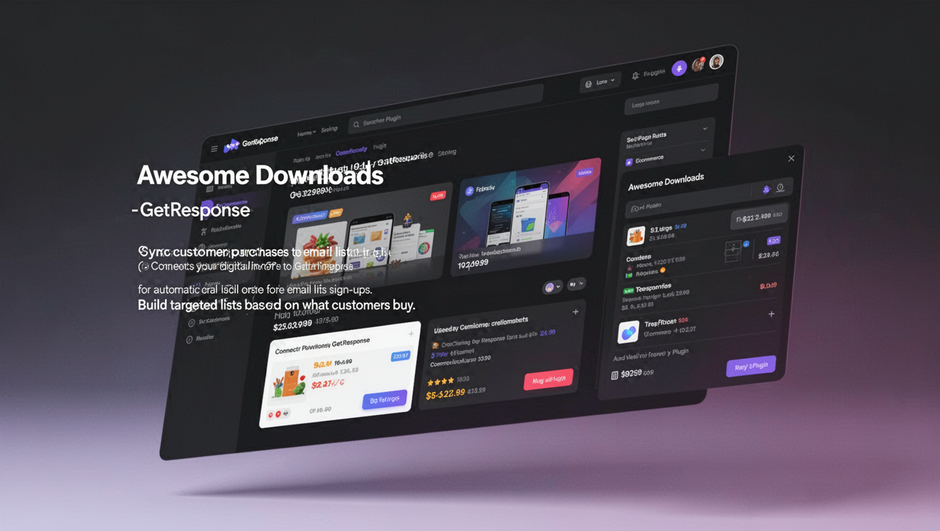 Preview of Awesome Downloads - GetResponse