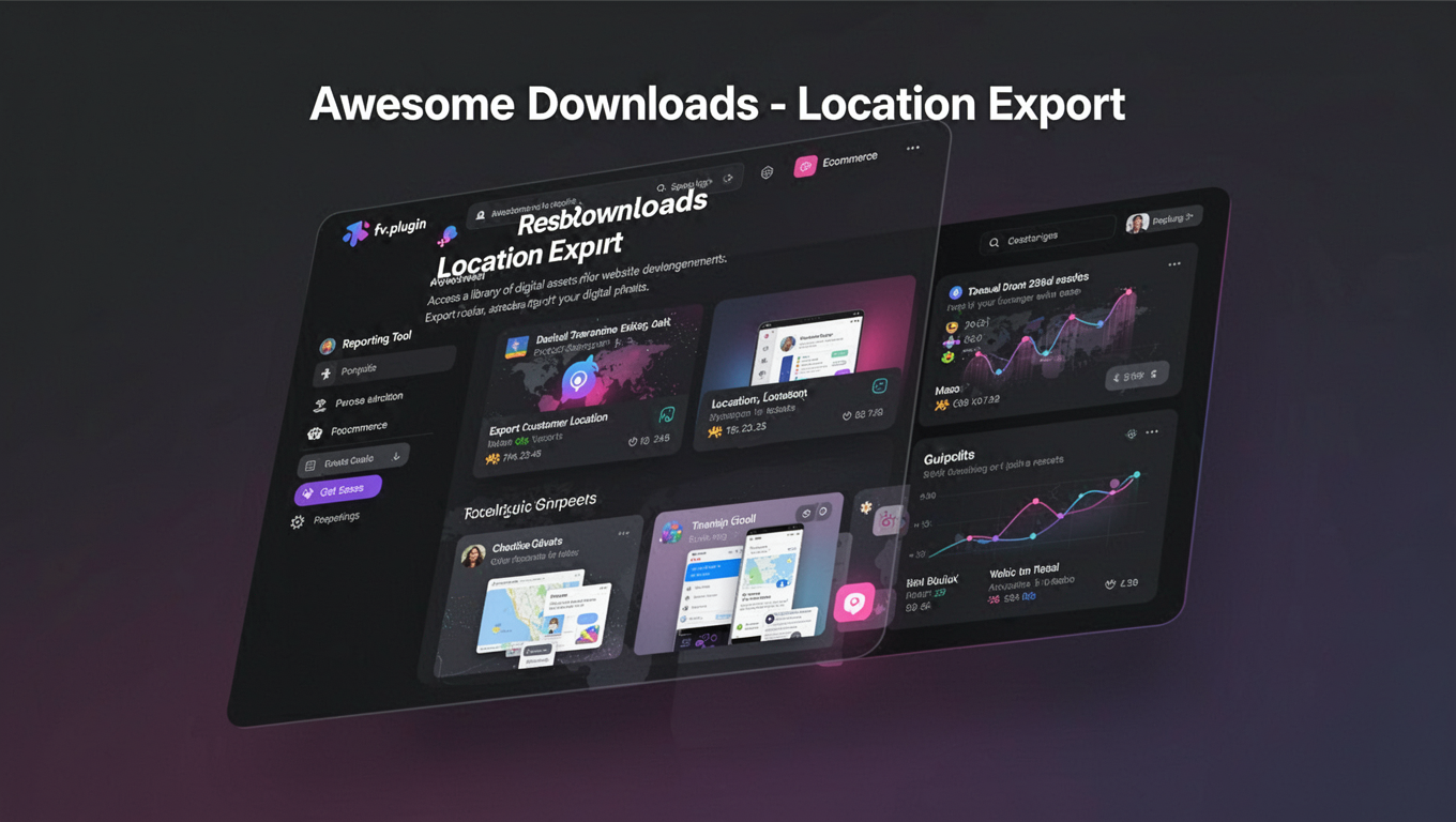 Preview of Awesome Downloads - Location Export