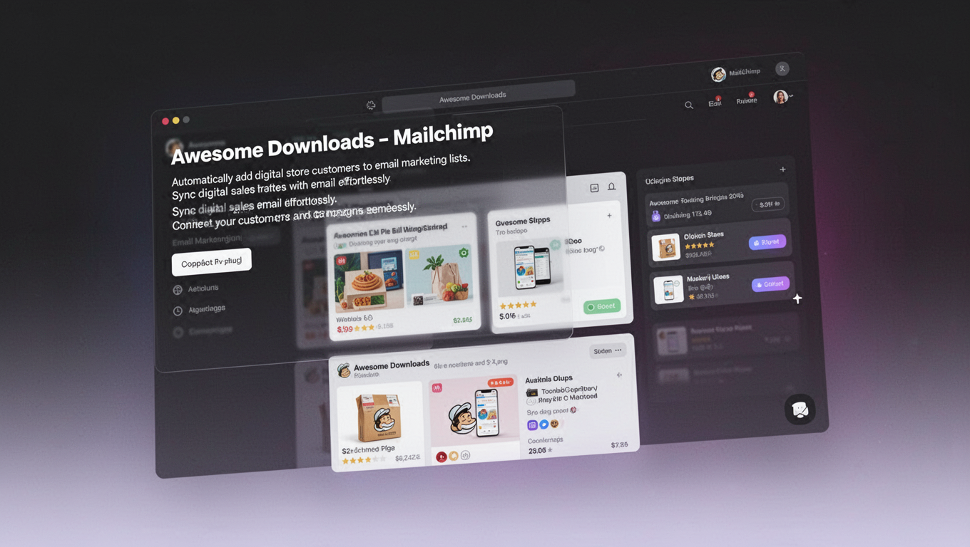 Preview of Awesome Downloads - Mailchimp