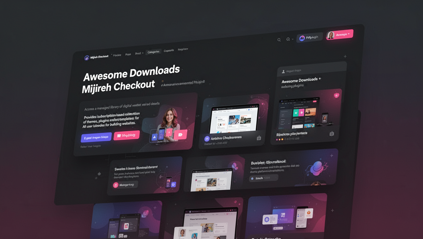 Preview of Awesome Downloads - Mijireh Checkout
