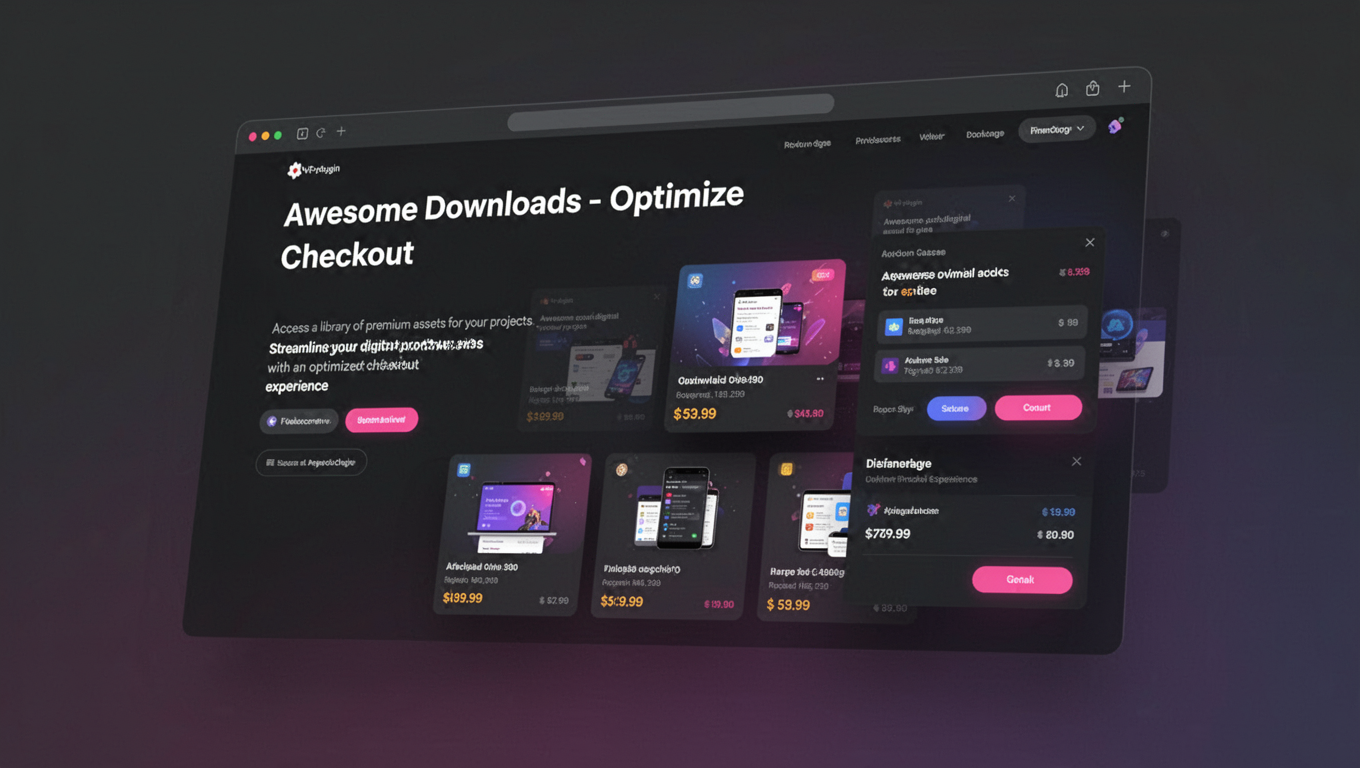 Preview of Awesome Downloads - Optimize Checkout