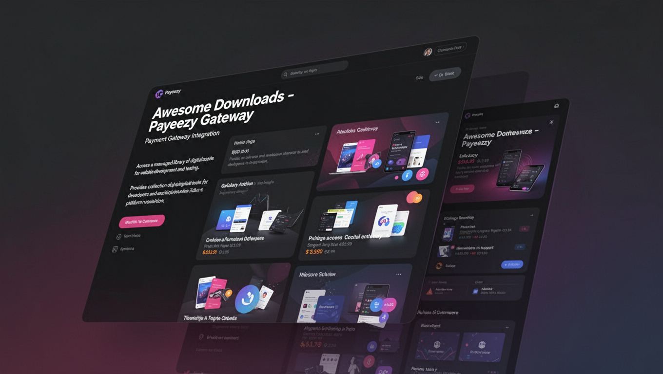Preview of Awesome Downloads - Payeezy Gateway
