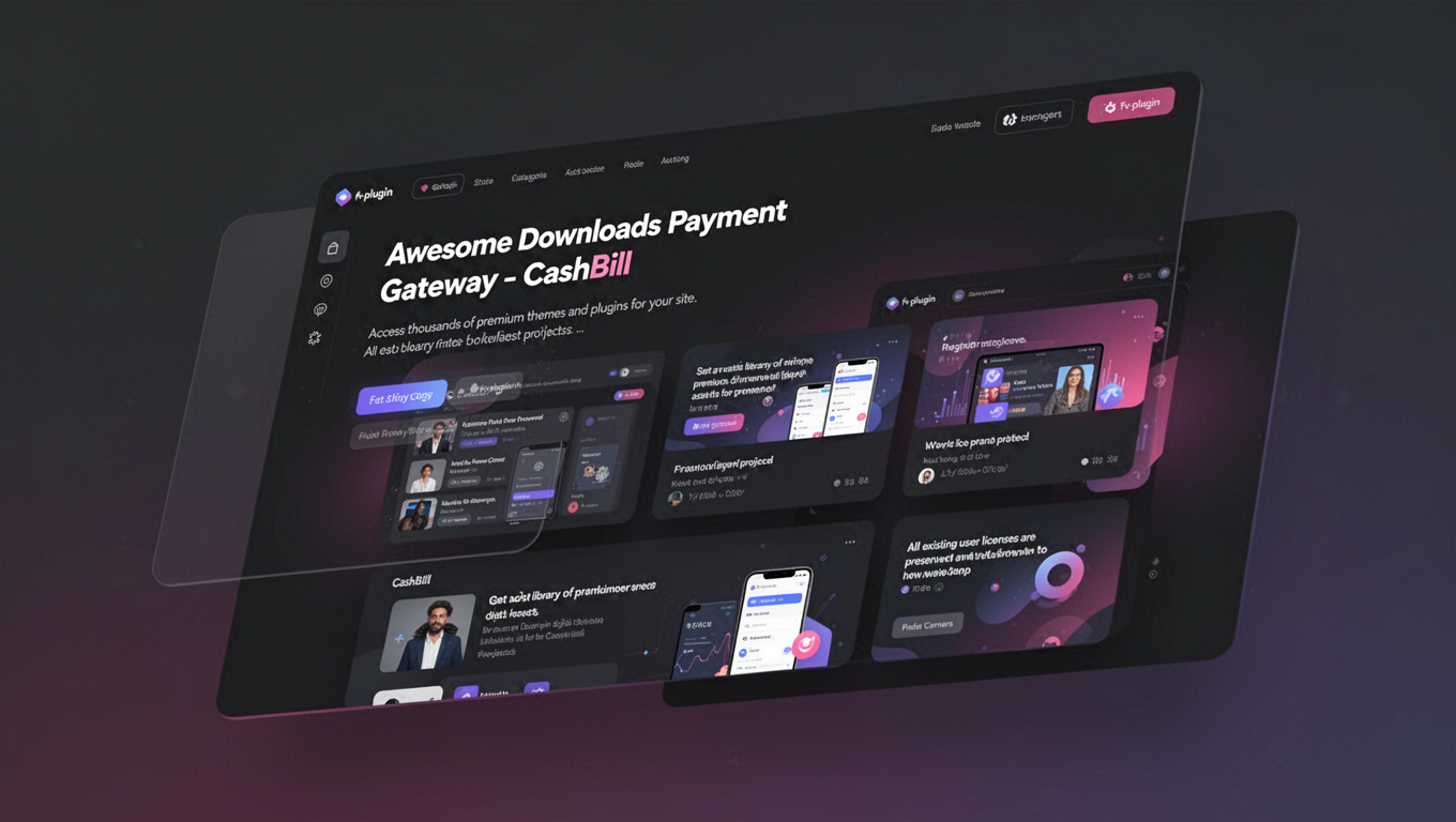 Preview of Awesome Downloads Payment Gateway - CashBill