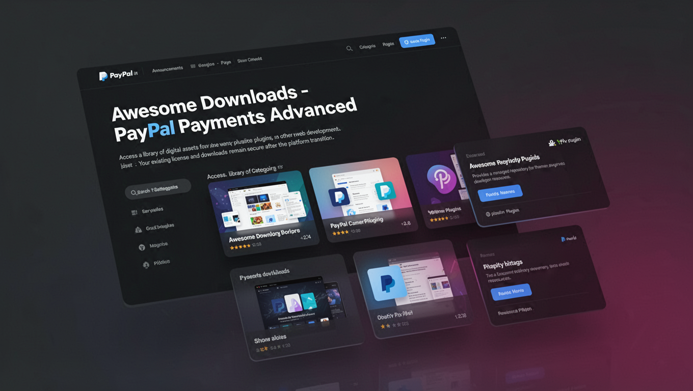 Preview of Awesome Downloads - PayPal Payments Advanced