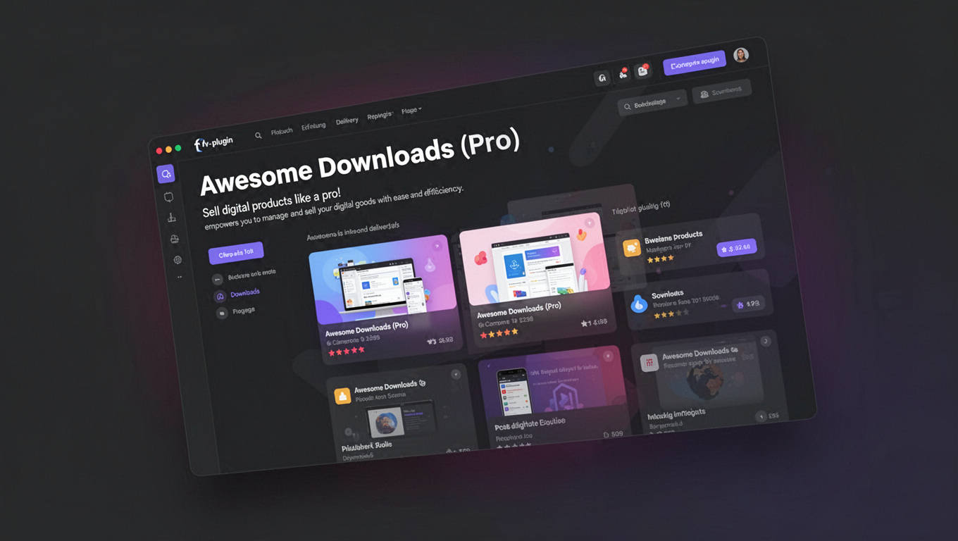 Preview of Awesome Downloads (Pro)