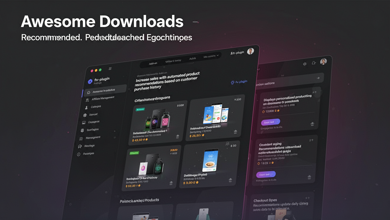Preview of Awesome Downloads - Recommended Products