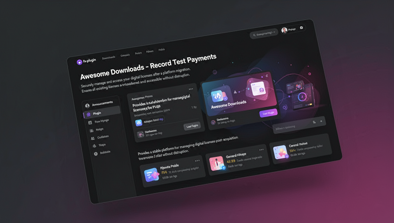 Preview of Awesome Downloads - Record Test Payments