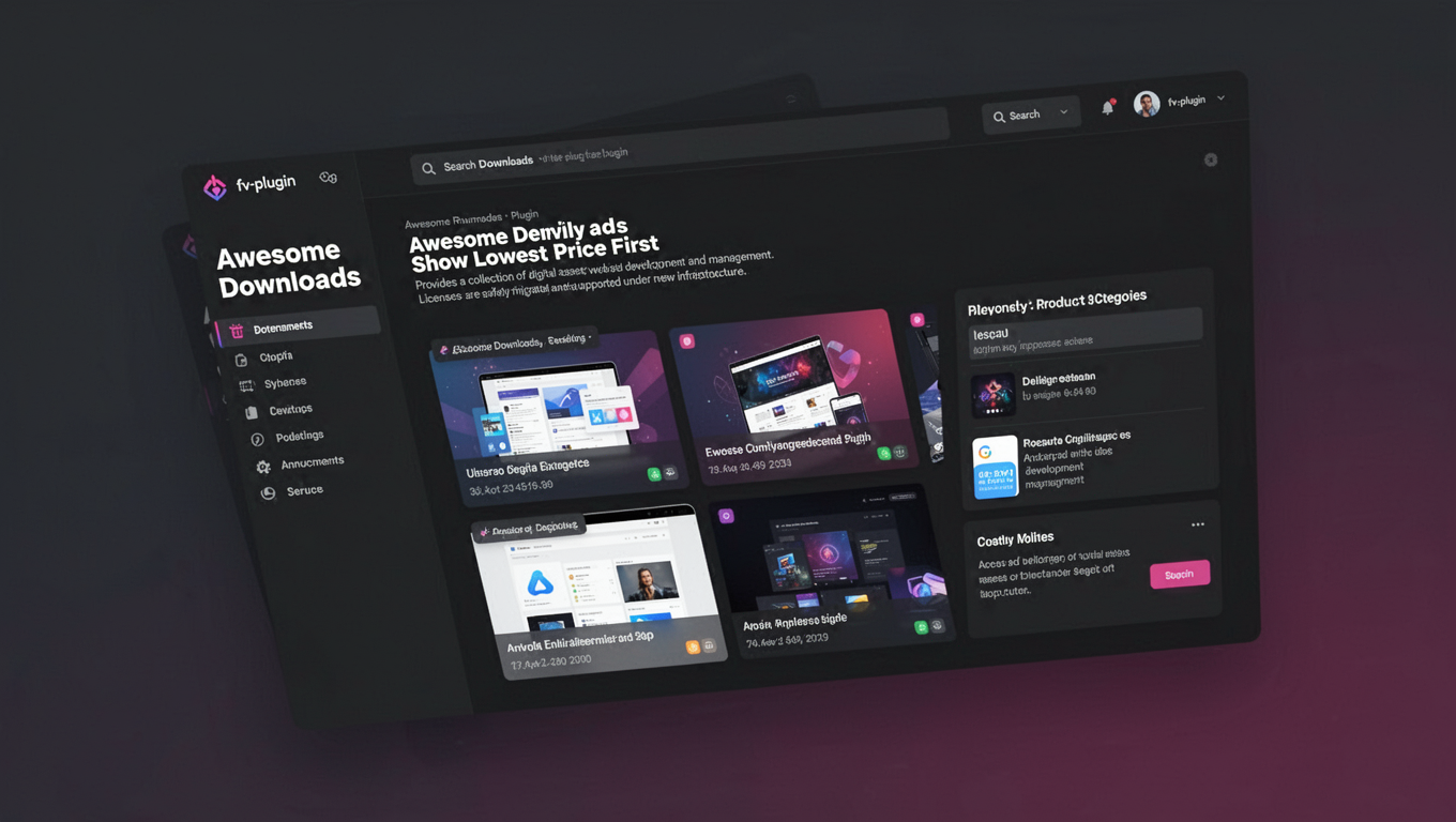 Preview of Awesome Downloads - Show Lowest Price First