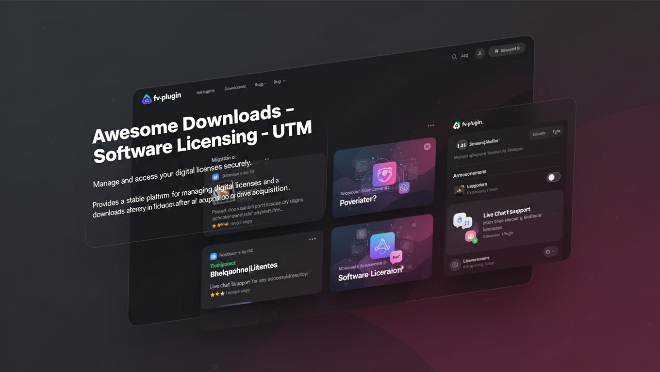 Preview of Awesome Downloads - Software Licensing - UTM