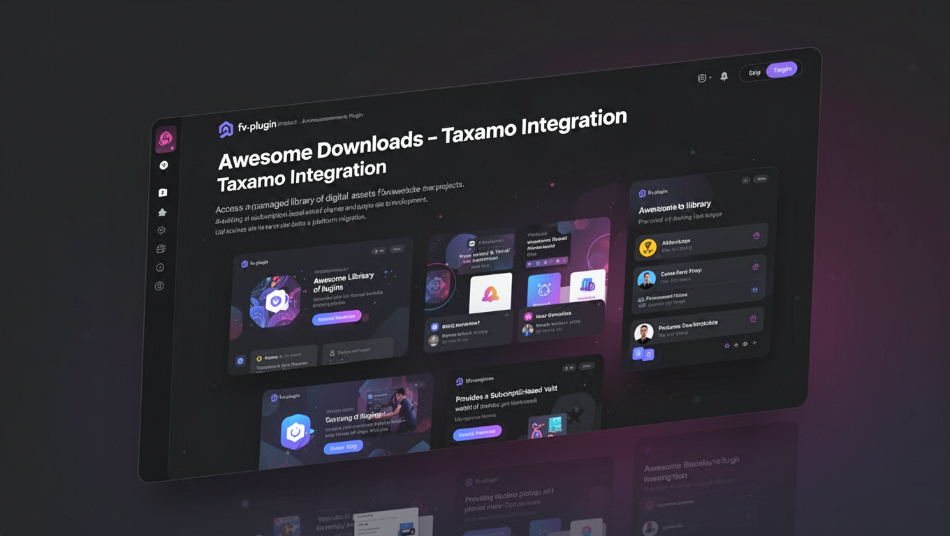 Preview of Awesome Downloads - Taxamo Integration